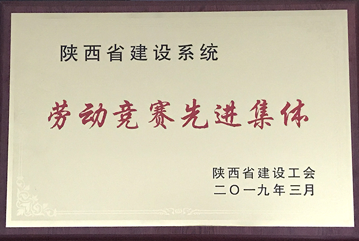  市城投公司被省建工會(huì)授予勞動(dòng)競賽先進(jìn)集體榮譽(yù)稱號
